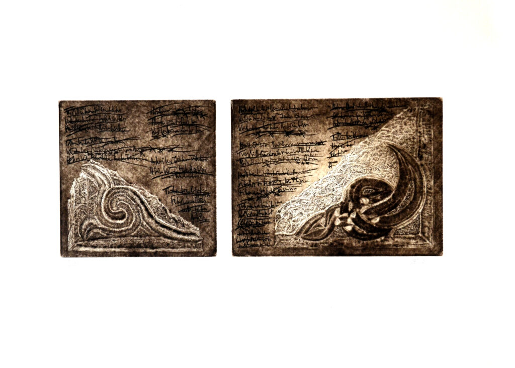 STEINORNAMENTE ÜBERZEICHNET